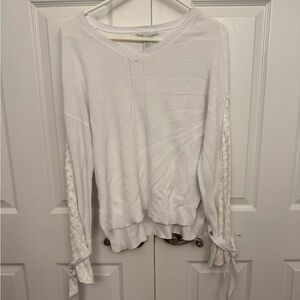 Design History Cream Knit Sweater